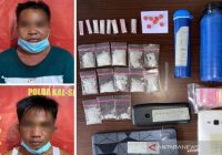 Dua Petani Kintap Edarkan Sabu dan Ekstasi, Diringkus Polda Kalsel di Tempat Berbeda