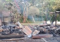 Diduga Korsleting, Satu Rumah di Jarau HSS Ludes Jadi Arang