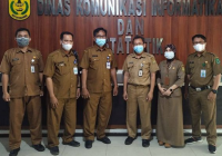Diskominfo Kabupaten Kapuas Gali Ilmu Ini dari Diskominfotik Kota Banjarmasin