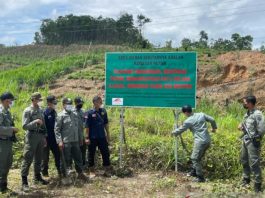 Tim Gabungan Patroli Bekas Tambang Liar di Area Konsesi PT Antang Gunung Meratus