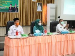 Ketua TP PKK Tanah Bumbu Minta Aktifkan Lagi Posyandu, Tetap Protokol Kesehatan