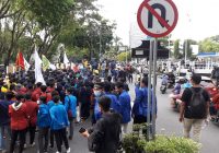 BEM se Kalimantan Selatan Gelar Aksi Demo Lanjutan Save KPK