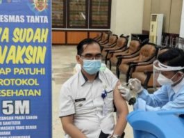 4.751 Tenaga Pendidik Tabalong Sudah Divaksin  Covid-19, Target 7.095 ﻿
