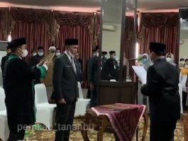Dr Ambo Sakka MPd Resmi Sekda Definitif Tanahbumbu
