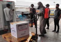 310 Vial Vaksin AstraZaneca Tiba di Kalsel, Polda Kawal Ketat ﻿