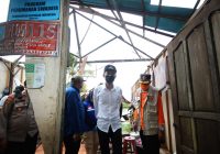 Puting Beliung di Penggalaman Martapura Barat, Bupati Garcep Beri Bantuan