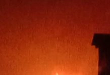 Satu Rumah Terbakar di Desa Sungai Pinang Hulu Sungai Selatan
