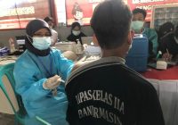 Sebanyak 2.145 Warga Binaan di LP Teluk Dalam Banjarmasin divaksin