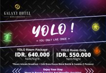 Intip Promo di Galaxy Hotel Banjarmasin, You Only Live Once
