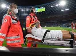Pemain Italia Leonardo Spinazzola Cidera, Kemungkinan Absen Laga Selanjutnya