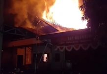 Kebakaran Gedung Satreskrim Polresta Banjarmasin Bertepatan HUT Ke-75 Bhayangkara