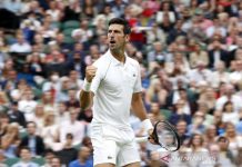 Kejuaraan Wimbledon: Djokovic Atasi Petenis Afrika Selatan Tiga Set Langsung