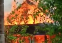 Kebakaran di Tabunganen Muara, Api Masih Berkobar, Sudah 1 Rumah Ludes
