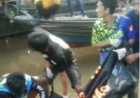 Wanita Tercebur di Sungai Yapahut Dekat Pelabuhan Trisakti Banjarmasin Ditemukan Tewas