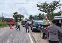 Petugas Pos PPKM di Perbatasan Kalteng Dituding Memalak Sopir Truk, Ini Faktanya