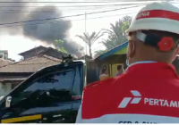 BREAKING NEWS: Api Berkobar di Kuin Dekat Pertamina