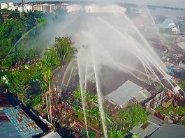 Hampir Satu Jam Api Berkobar 6 Rumah di Kuin Cerucuk Hangus, Berikut Datanya