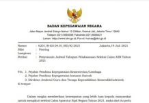 Kabar Gembira! BKN Perpanjang Masa Pendaftaran Calon ASN, Catat Tanggalnya