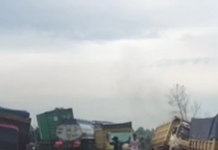 Jalan Gubernur Syarkawi Makin Krodit, Macet Sampai ke Perempatan Sungai Tabuk