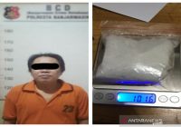 Diduga Bandar, Warga Jalan Salatiga Diringkus Polsek Banjarmasin Barat Bersama 1 Ons Sabu