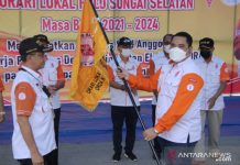 Pengurus Orari HSS Periode 2021-2026 Dikukuhkan, Keanggotan Diisi Pejabat Pemkab dan DPRD
