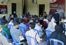 Gerai Vaksinasi Presisi Polresta Banjarmasin Layani Vaksin Tahap II