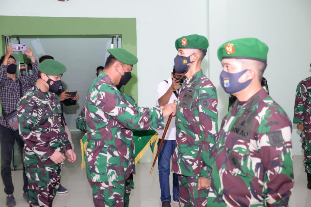 29072021_Sertijab Dandim 1009 Pelaihari dipimpin Danrem 101 Antasari, Brigjen Firmansyah. (Istimewa)