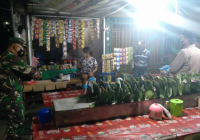 Personel Gabungan Sisir Pasar, Warung Makan Hingga Minimarket di Banjarmasin