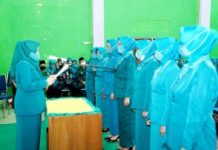 Hj Wahyu Windarti Lantik Ketua PKK di Tujuh Kecamatan, Begini Harapannya