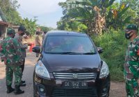Antisipasi Lonjakan Kasus COVID-19, Petugas Gabungan Lakukan Penjagaan dan Pemeriksaan di Perbatasan Tabalong-Kalteng