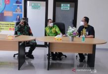 Didukung TNI, Kota Palangkaraya Akan Tambah 139 Tempat Tidur untuk Pasien Covid-19