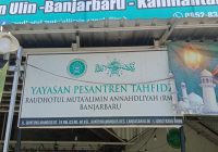 Pondok Pesantren RMA di Banjarbaru Kantongi Izin Penyelenggaraan Pendidikan dari Kemenag RI
