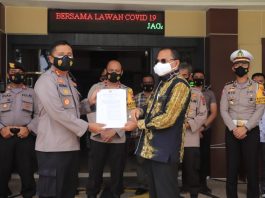 Ternyata Ini Tujuan Kedatangan Ketua DPRD Provinsi Kalsel ke Polres Banjar