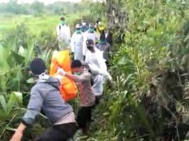 Hasan Basri (75) ditemukan Sudah Sisa Tengkorak di Tinggiranbaru Mekar Sari Batola