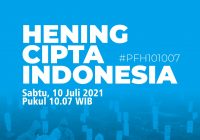 Hening Cipta Indonesia, Doakan Korban Covid 19 dan Pandemi Berakhir