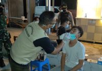 Operasi Prokes, Koramil dan Polsek Kertak Hanyar Serta Aparatur Kecamatan Sambangi Sejumlah Kafe