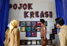Kenali Motif Sasirangan dan Tikar Purun, Kunjungi Pojok Kreasi Dispersip Banjar