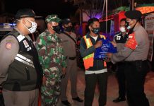 Putus Penyebaran Covid-19, Kapolresta Banjarmasin Pimpin Patroli Skala Besar