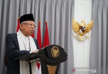 Jelang Akhir Bulan Suci Ramadan, Wapres Ma'ruf Amin Ajak Masyarakat Terus Hidupkan Spirit Ramadan
