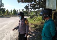 Polsek Sungai Tabuk Garcep Tindaklanjuti Aksi Pemalakan Sopir Truk di Jalan Gubernur Syarkawi