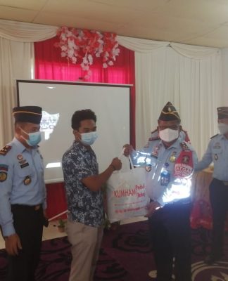 Paket KUMHAM Berbagi di Kalsel Mulai disalurkan