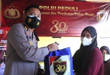 HUT Ke-30 Alumni Akpol 91, Warga Antusias Ikut Vaksin di Polres Banjar