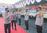 Jajaran Polres Banjar Lepas Kapolres Lama dan Sambut Pemimpin Baru