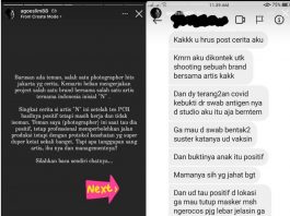 Heboh Artis Inisial N Positif COVID-19 Namun Tetap Memaksa Syuting Sampai Ribut dengan Kru, Netizen Menduga Artis ini