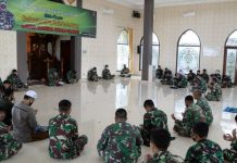 Korem 101/Antasari Gelar Doa Bersama untuk Pelaksanaan Latma Garuda Shield-15/2021