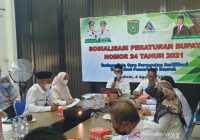 Disperkimtan Tanahbumbu Minta Stakeholder Dukung Perbup Percepatan Sertifikasi Tanah Aset Pemerintah