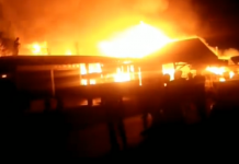 Sungai Durian Kotabaru Kebakaran, Diduga Akibat Tabung Gas Meledak