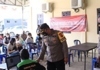Hari Ini, Polresta Banjarmasin Berhasil Suntik 160 Orang Vaksin Pertama