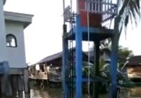 Hingga Pagi Ini Banjir Masih Menggenangi Asam Asam