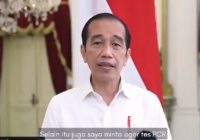 Jokowi Instruksikan Biaya Tes PCR di Kisaran Rp 450 Ribu-Rp 550 Ribu, Hasilnya Maksimal 24 Jam